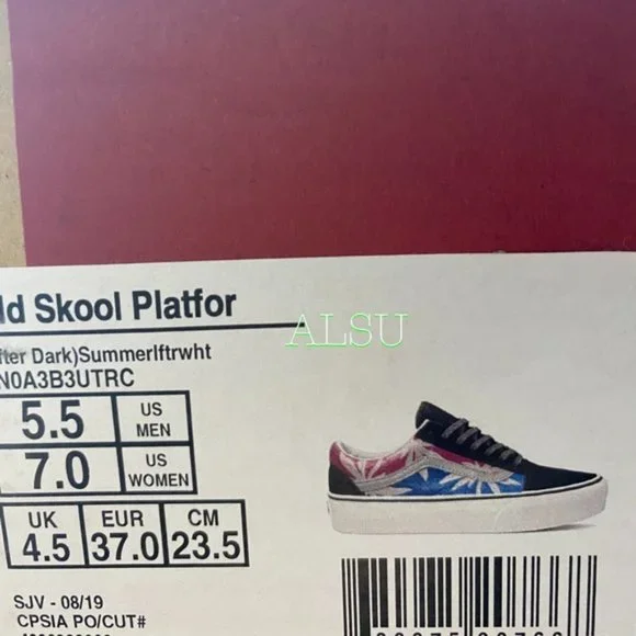 VANS 🔥SALE!🔥 Old Sokol VN0A3B3UTRC Platform Suede After Dark Sneakers Women's - Picture 2 of 10